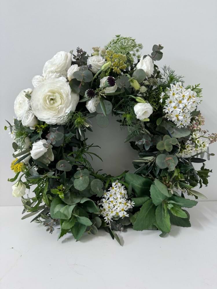 A Delicate White WreathÂ 